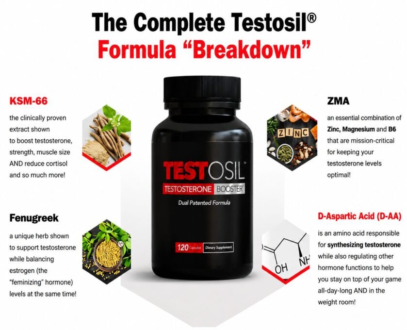 Testosil Review in 2026: Boost Your Energy and Vitality Today 4 Testosil Ingredients and How They Work