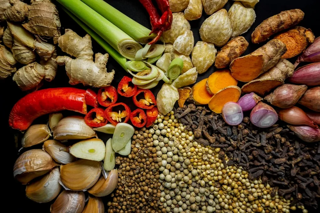 The Smart Supplement Guide: How to Choose Safely by Health Goal 2 Supplement guide: assorted spices including turmeric, chili and seeds